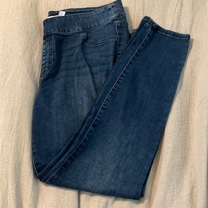 Lame Bryant flex magic waistband jegging